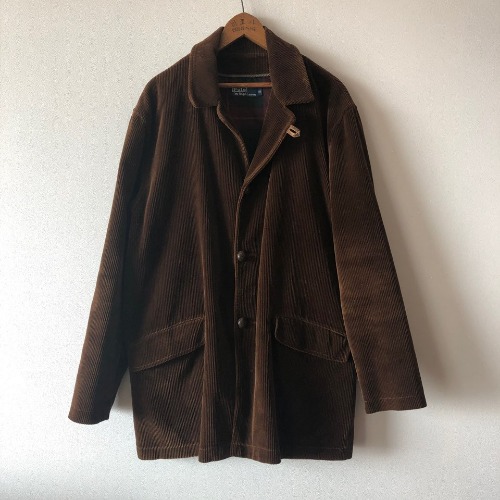 90s polo corduroy JKT(about 105size)