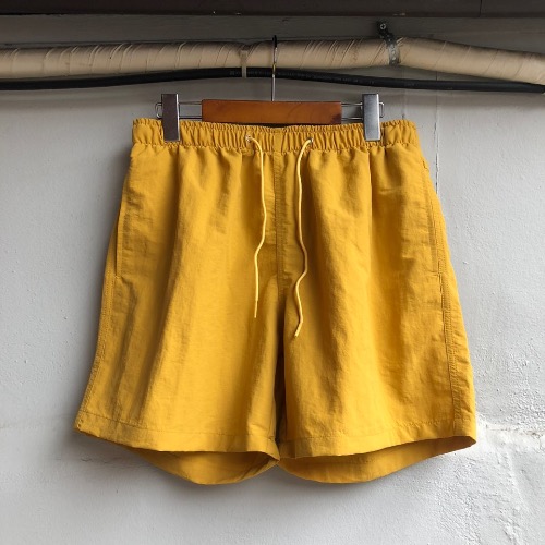 SVC nylon shorts (mustard)