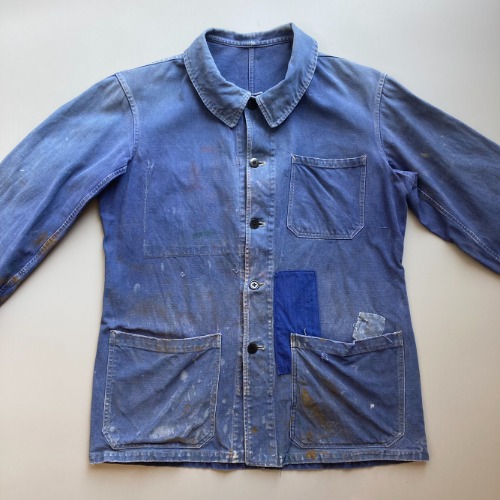 vintage french work jacket (100 size)