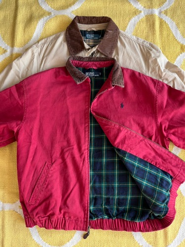 00s POLO RALPHLAUREN bayport cotton jacket (M size, 105~ 추천)