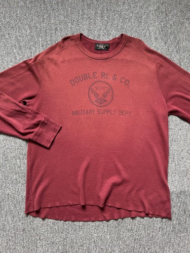 RRL military printing undershirt (XL size, 105이상)