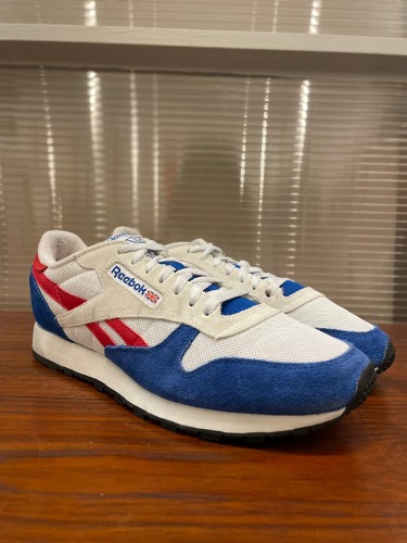 reebok classic leather red/blue/off white (us 11, 290mm)