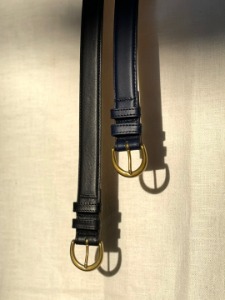 SVC leather belt (둥글이 버클) 2color (85, 90, 95 size)
