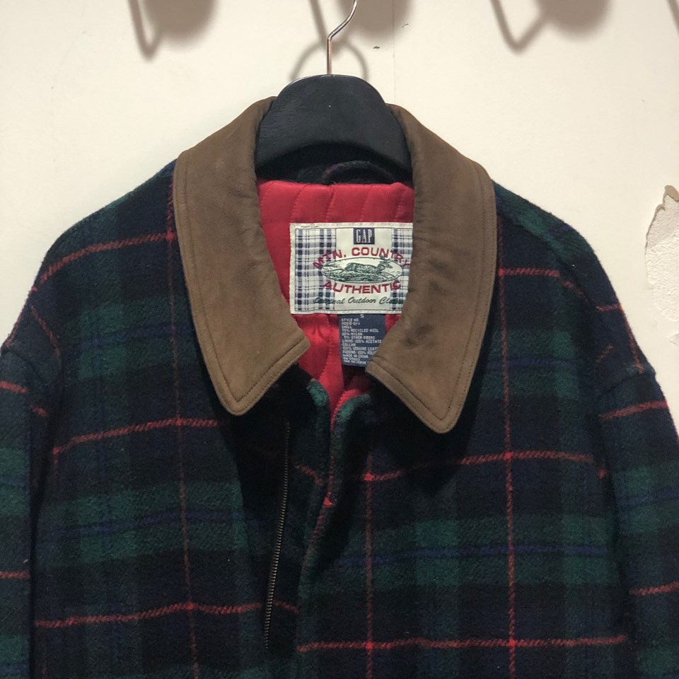 vtg GAP wool country jacket(about 105size)
