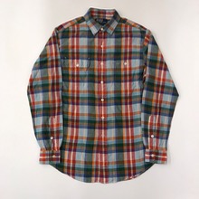 Polo Ralph Lauren lightweight cotton plaid work shirt (100-103)