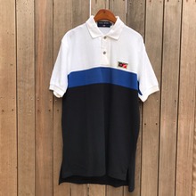 Polo sport cotton color block polo shirt (100-105)