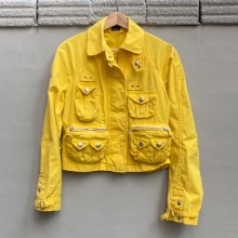 ralph lauren cotton/nylon crop jacket (55 size)