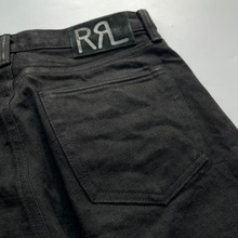 RRL black selvedge denim (31 inch) 택 없는 새 제품