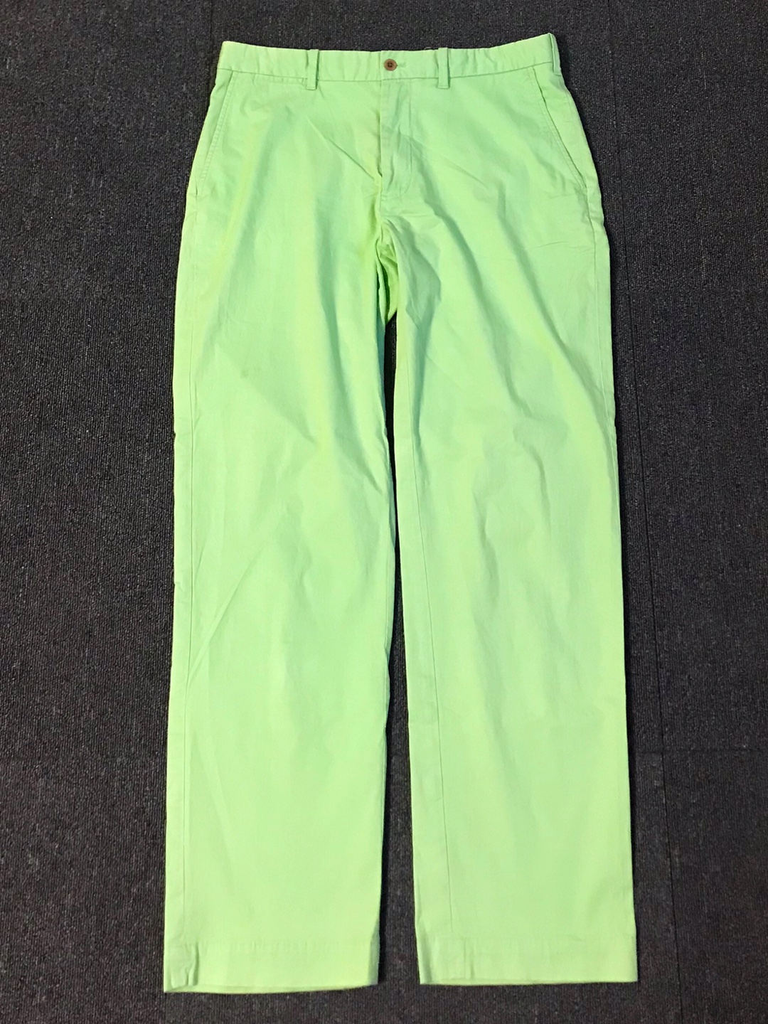 Polo golf neon green lightweight cotton stretch pants (32/32 size,
